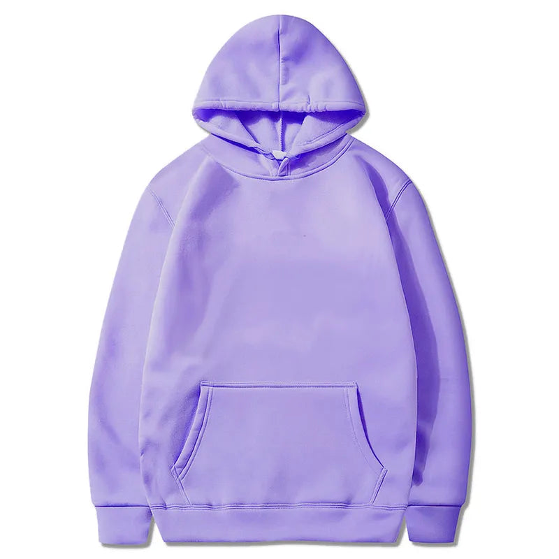 Light Purple Unisex Regular Fit Hoodie